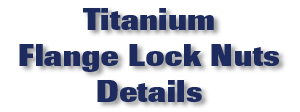 Titanium Flange Nut Details