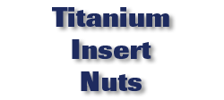 Titanium Insert Nuts