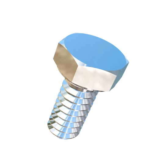 Titanium #10-24 X 7/16 inch UNC Fully Threaded Allied Titanium Hex Head Bolt