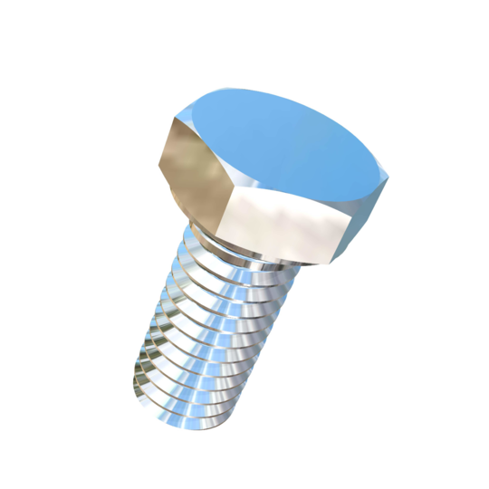 Titanium #8-36 X 3/8 inch UNF Allied Titanium Hex Head Bolt (No Dimple)