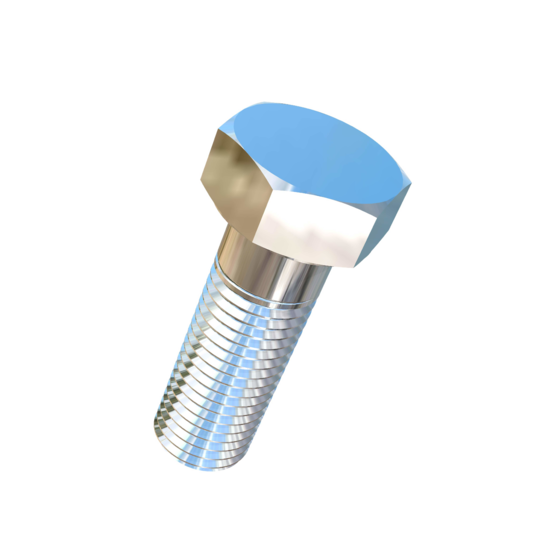 Titanium 1-3/8-6 X 4 inch UNC Allied Titanium Hex Head Bolt (No Dimple)