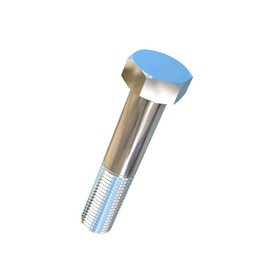 Titanium 1-3/8-6 X 7 inch UNC Allied Titanium Hex Head Bolt (No Dimple)
