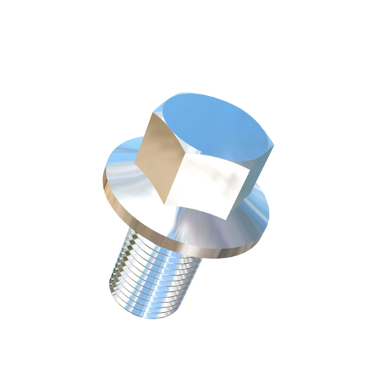 Titanium 1/2-20 X 7/8 UNF Allied Titanium Hex Head Flange Bolt (No Dimple) with Reduced Head