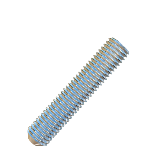 Titanium 1/4-28 X 1-1/4 inch UNF Allied Titanium Set Screw, Socket Drive with Cup Point