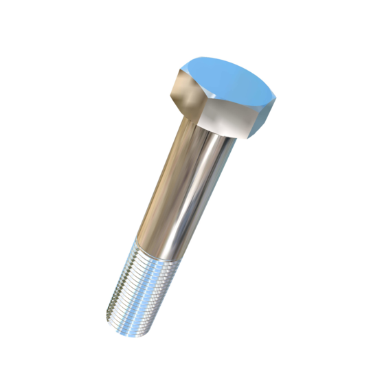 Titanium 2-1/4-4.5 X 12 inch UNC Allied Titanium Hex Head Bolt