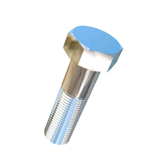 Titanium 2-1/4-4.5 X 8 inch UNC Allied Titanium Hex Head Bolt (No Dimple)