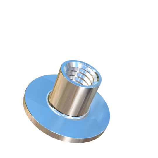 Titanium 3/8-16 UNC X 7/16 inch Allied Titanium Round Weld Nut