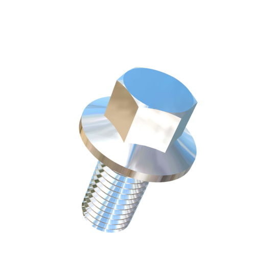 Titanium 5/16-24 X 5/8 UNF Allied Titanium Hex Head Flange Bolt (No Dimple) with Reduced Head