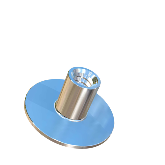 Titanium #10-24 UNC X 5/16 inch Allied Titanium Round Weld Nut