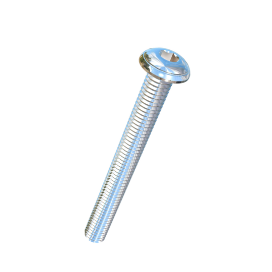 Titanium #10-32 X 1-3/4 UNF Button Head Socket Drive Allied Titanium Machine Screw