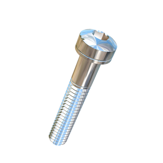 Titanium #12-24 X 1-1/4 UNC Fillister Head, Socket Drive, Allied Titanium Cap Screw