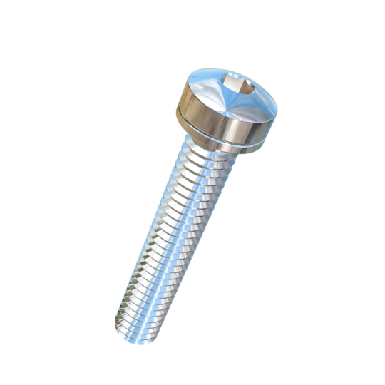 Titanium #4-48 X 5/8 UNF Fillister Head, Socket Drive, Allied Titanium Machine Screw