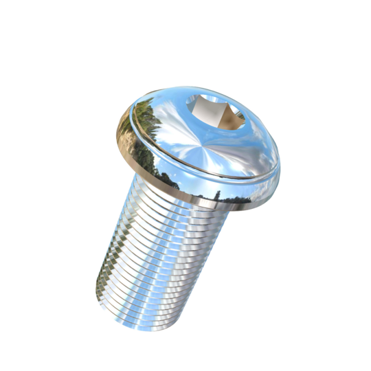 Titanium 1-12 X 2 UNF Button Head Socket Drive Allied Titanium Machine Screw