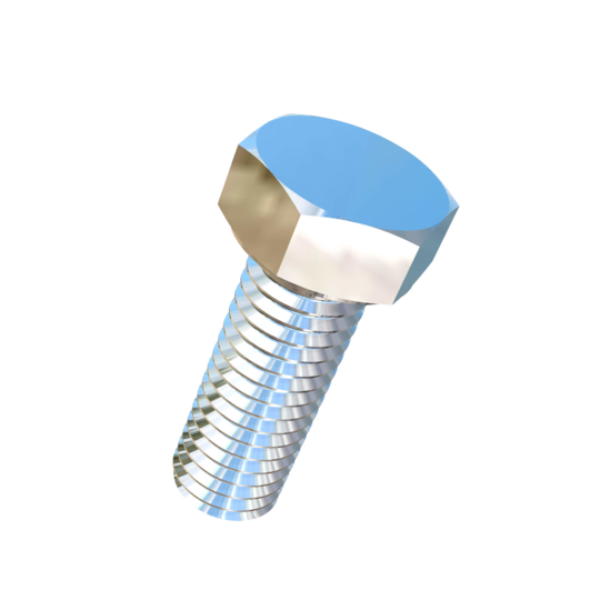 Titanium 1/2-13 X 1-3/8 UNC Fully Threaded Allied Titanium Hex Head Bolt