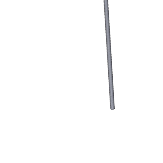 Titanium 1/2-13 X 14 inch UNC Fully Threaded Allied Titanium Hex Head Bolt (No Dimple)