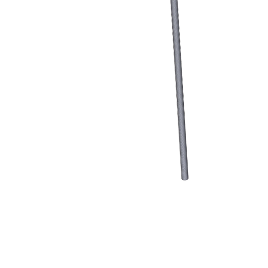 Titanium 1/2-13 X 14-3/4 inch UNC Fully Threaded Allied Titanium Hex Head Bolt (No Dimple)