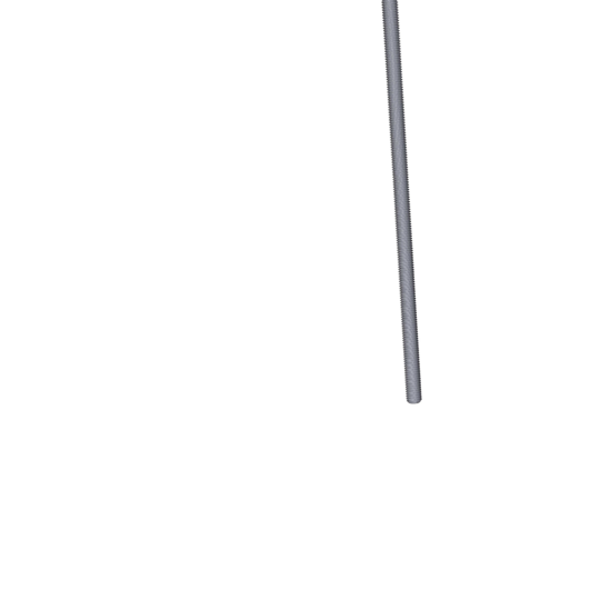 Titanium 1/2-13 X 15-1/4 inch UNC Fully Threaded Allied Titanium Hex Head Bolt (No Dimple)