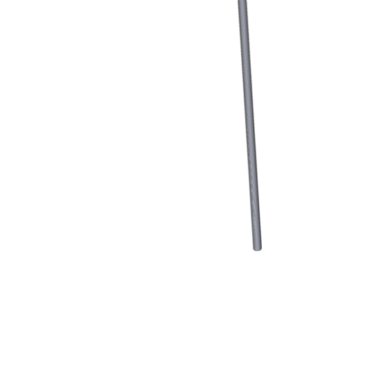 Titanium 1/2-13 X 16-1/2 inch UNC Fully Threaded Allied Titanium Hex Head Bolt (No Dimple)