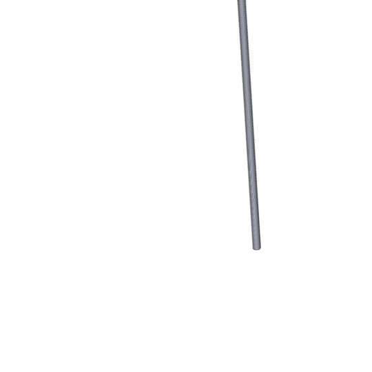 Titanium 1/2-13 X 17-1/2 inch UNC Fully Threaded Allied Titanium Hex Head Bolt (No Dimple)