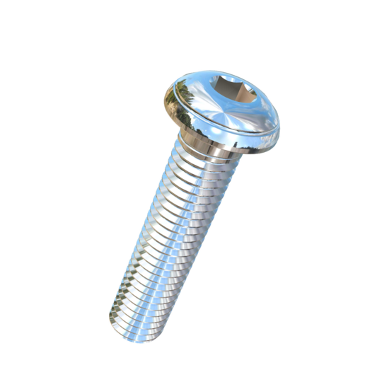 Titanium 1/2-13 X 2-1/4 UNC Button Head Socket Drive Allied Titanium Cap Screw