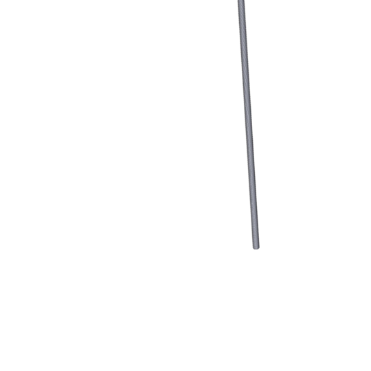 Titanium 1/2-13 X 21-3/4 inch UNC Fully Threaded Allied Titanium Hex Head Bolt (No Dimple)
