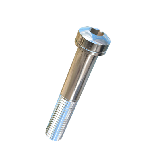 Titanium 1/2-13 X 3 UNC Fillister Head, Socket Drive,  Allied Titanium Cap Screw