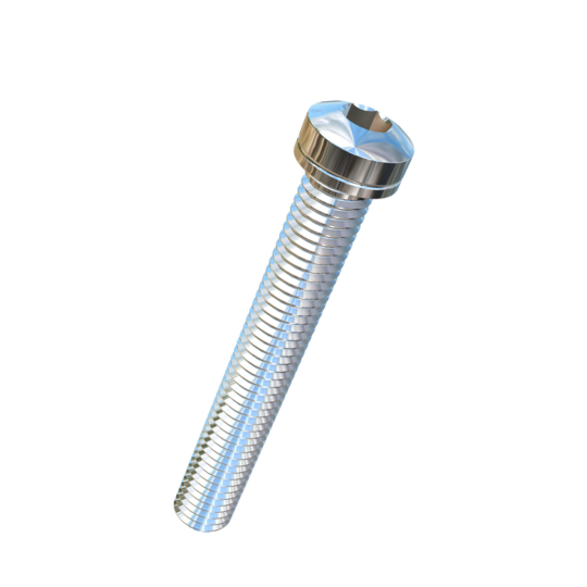 Titanium 1/2-13 X 3-1/2 UNC Fillister Head, Socket Drive,  Allied Titanium Machine Screw