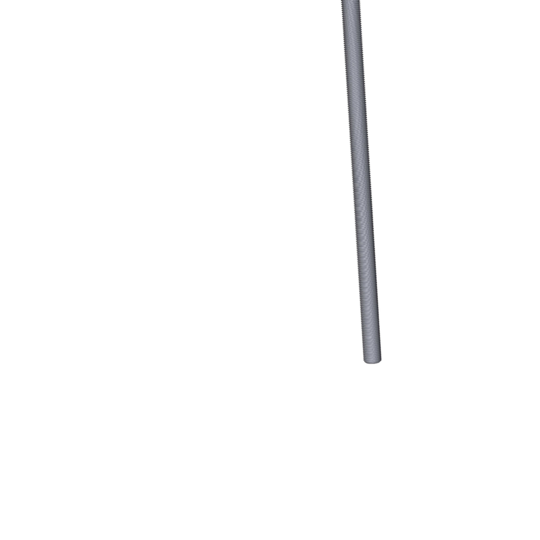 Titanium 1/2-20 X 11-3/4 inch UNF Fully Threaded Allied Titanium Hex Head Bolt (No Dimple)