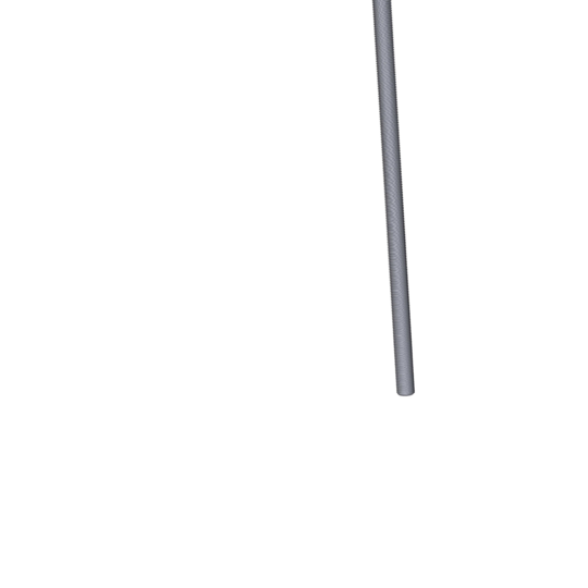 Titanium 1/2-20 X 12-3/4 inch UNF Fully Threaded Allied Titanium Hex Head Bolt (No Dimple)