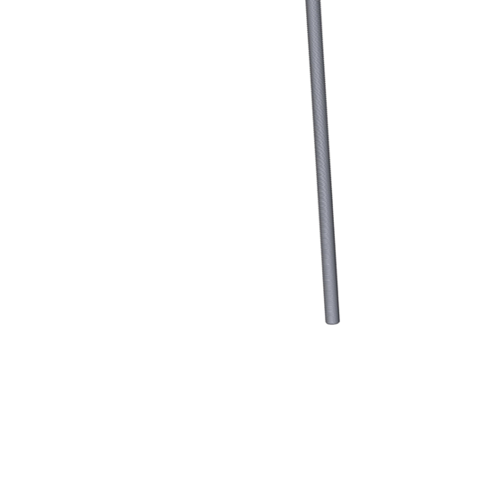 Titanium 1/2-20 X 13 inch UNF Fully Threaded Allied Titanium Hex Head Bolt (No Dimple)