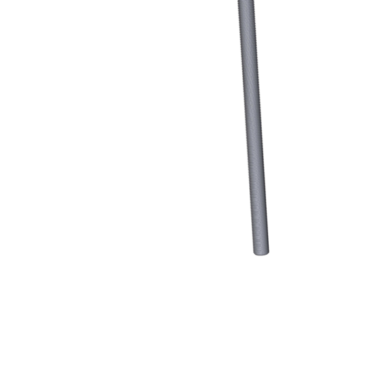 Titanium 1/2-20 X 9-1/4 inch UNF Fully Threaded Allied Titanium Hex Head Bolt (No Dimple)