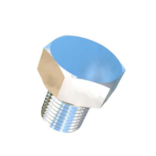 Titanium 1/2-20 X 9/16 inch UNF Fully Threaded Allied Titanium Hex Head Bolt (No Dimple)