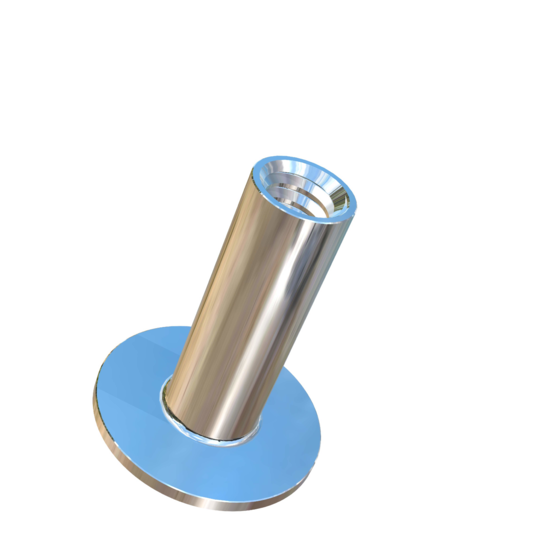 Titanium 1/4-20 UNC X 7/8 inch Allied Titanium Round Weld Nut