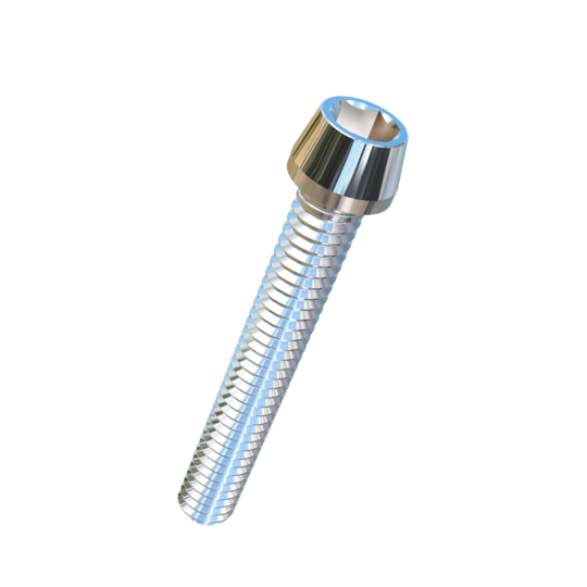 Titanium 1/4-20 X 1-3/4 UNC Allied Titanium Taper Head Socket Drive Machine Screw