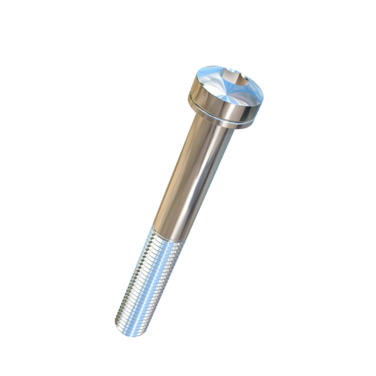 Titanium 1/4-28 X 2 UNF Fillister Head, Socket Drive, Allied Titanium Cap Screw