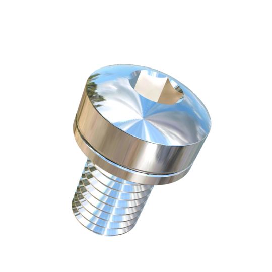 Titanium 1/4-28 X 3/8 UNF Fillister Head, Socket Drive, Allied Titanium Machine Screw