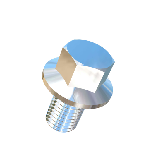 Titanium 3/4-10 X 1-1/4 UNC Allied Titanium Hex Head Flange Bolt (No Dimple) with Reduced Head