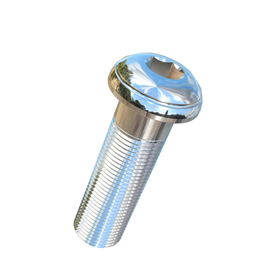 Titanium 3/4-16 X 2-1/2 UNF Button Head Socket Drive Allied Titanium Cap Screw