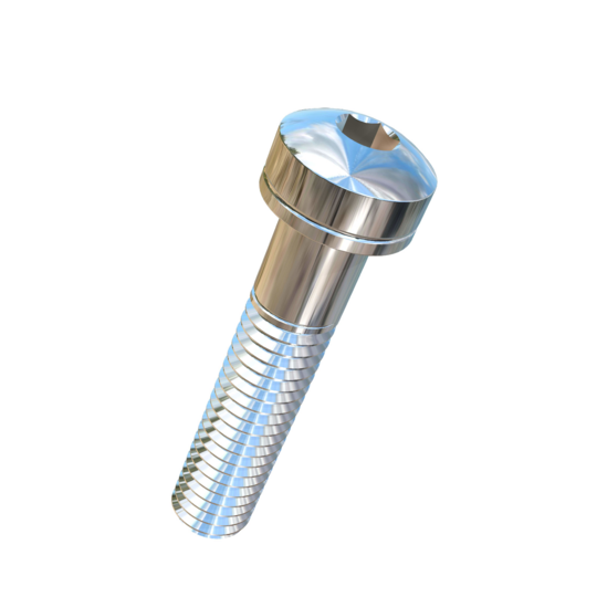 Titanium 3/8-16 X 1-3/4 UNC Fillister Head, Socket Drive,  Allied Titanium Cap Screw