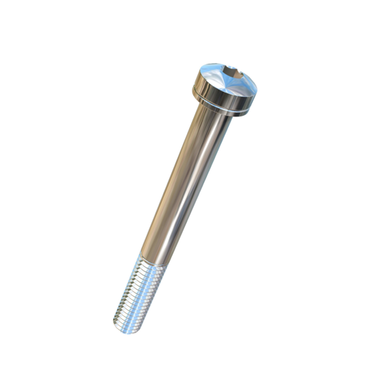 Titanium 3/8-16 X 3-1/2 UNC Fillister Head, Socket Drive,  Allied Titanium Cap Screw