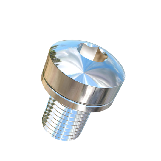 Titanium 3/8-24 X 1/2 UNF Fillister Head, Socket Drive,  Allied Titanium Machine Screw