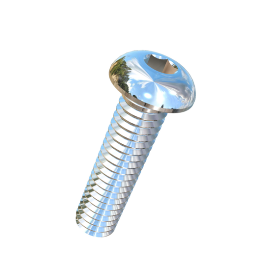 Titanium 5/16-18 X 1-1/4 UNC Button Head Socket Drive Allied Titanium Machine Screw