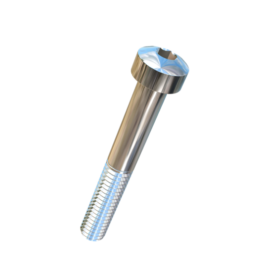 Titanium 5/16-18 X 2-1/4 UNC Fillister Head, Socket Drive, Allied Titanium Cap Screw