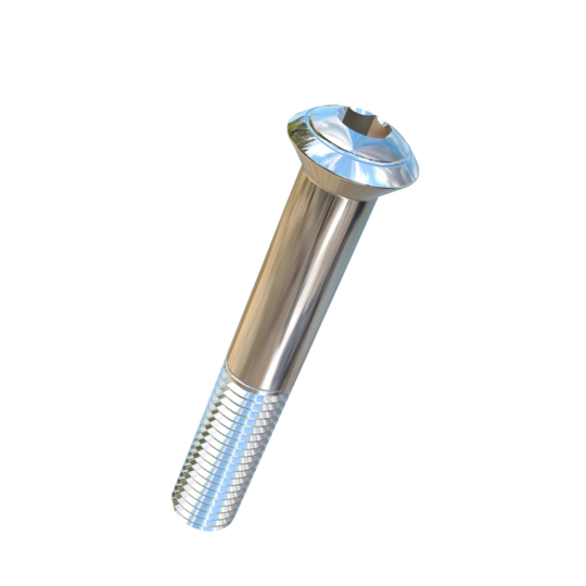 Titanium 5/8-11 X 4 UNC Oval Head, Socket Drive,  Allied Titanium Cap Screw