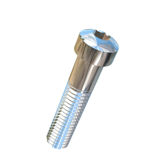 Titanium 7/16-14 X 2 UNC Fillister Head, Socket Drive,  Allied Titanium Cap Screw