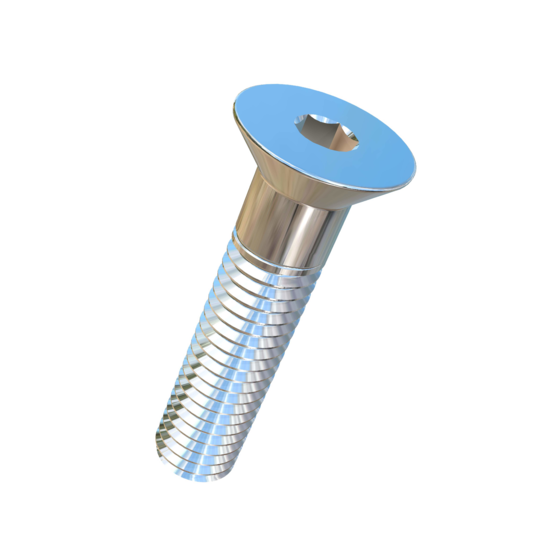 Titanium 7/16-14 X 2 UNC Flat Head, Socket Drive,  Allied Titanium Cap Screw