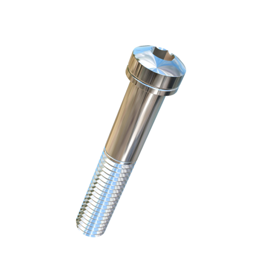 Titanium 7/16-14 X 2-1/2 UNC Fillister Head, Socket Drive,  Allied Titanium Cap Screw