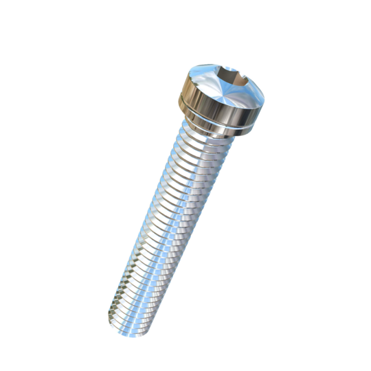 Titanium 7/16-14 X 2-1/2 UNC Fillister Head, Socket Drive,  Allied Titanium Machine Screw