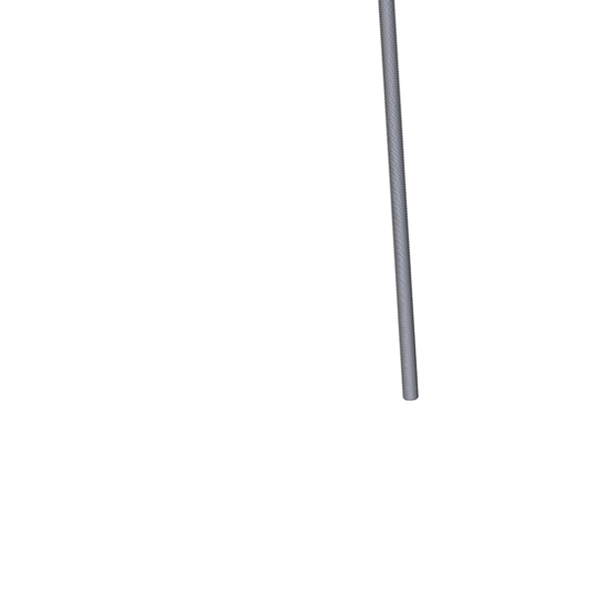 Titanium 7/16-20 X 13 inch UNF Fully Threaded Allied Titanium Hex Head Bolt (No Dimple)