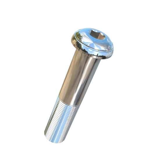 Titanium 7/8-14 X 4-1/4 UNF Button Head Socket Drive Allied Titanium Cap Screw